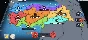 RISK: Global Domination - Countries & Continents Map Pa