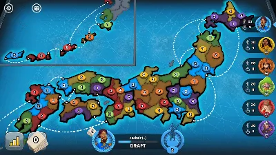 RISK: Global Domination - Countries & Continents Map Pa