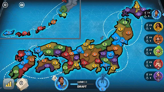 RISK: Global Domination - Countries & Continents Map Pa