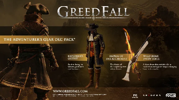GreedFall - Adventurer’s Gear DLC DLC STEAM ⚡️AUTO 💳0%