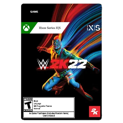 ✅ WWE 2K22 ТОЛЬКО ДЛЯ XBOX SERIES X|S 🔑