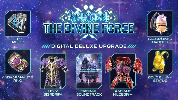 STAR OCEAN THE DIVINE FORCE DIGITAL DELUXE UPGRADE ⚡️💳