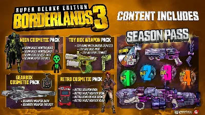 🔥Borderlands 3: Super Deluxe Edition⭐Steam⭐РФ,GLOBAL🔑