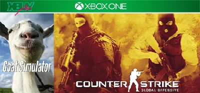CS GO / Goat Simulator | XBOX ONE & Series XS | rent