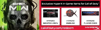 HyperX SET for CALL OF DUTY Modern Warfare 2 COD MW2🎁