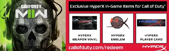 HyperX SET for CALL OF DUTY Modern Warfare 2 COD MW2🎁