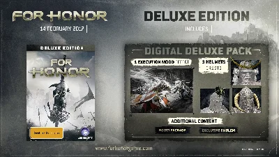 FOR HONOR Deluxe Edition CD Key For Ubi KEY REGION FREE
