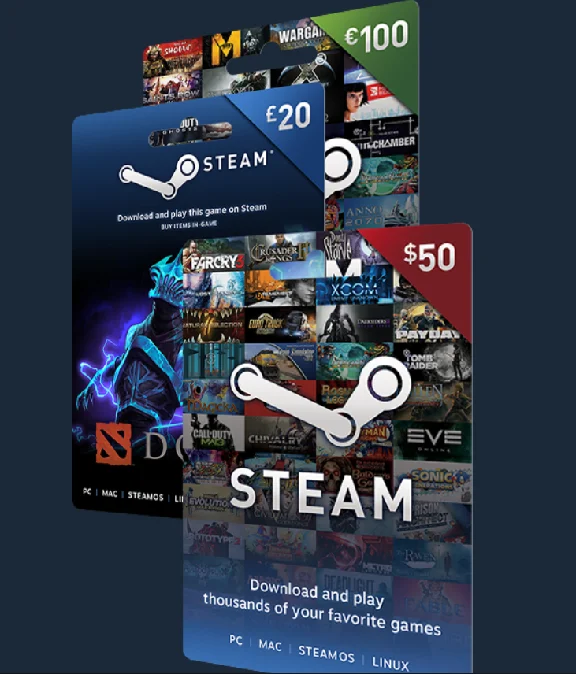 🎮ПОДАРОЧНАЯ КАРТА STEAM 20-300 ТУРЕЦКИХ ЛИР| БЫСТРО🎮