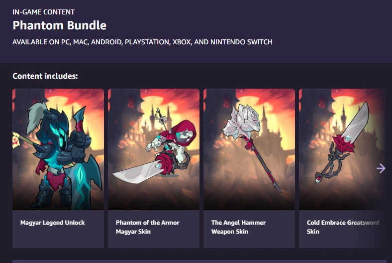 💠⭐️Brawlhalla: Phantom Bundle⭐️💠