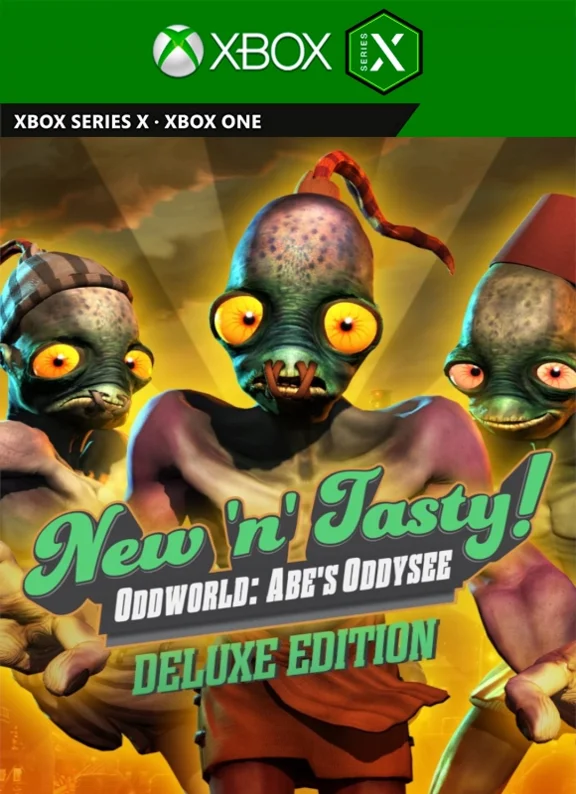 Oddworld New n Tasty Deluxe Edition XBOX one Series Xs