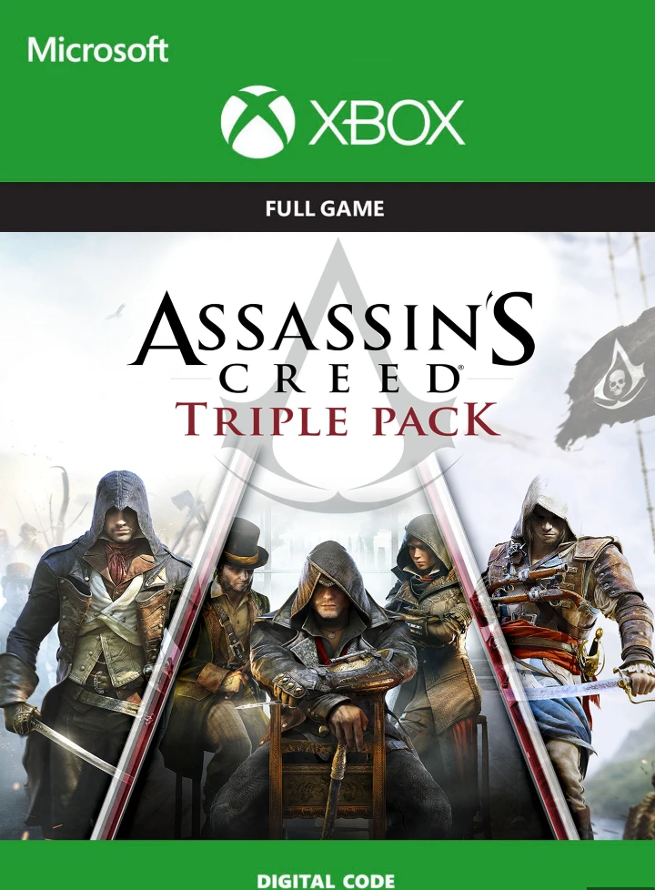 ASSASSIN´S CREED TRIPLE PACK ✅(XBOX ONE. X|S) KEY🔑