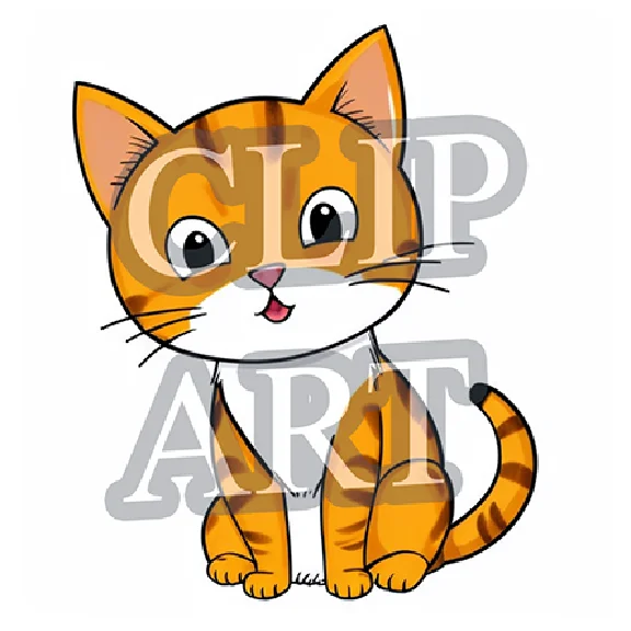 Clipart cats, kittens.