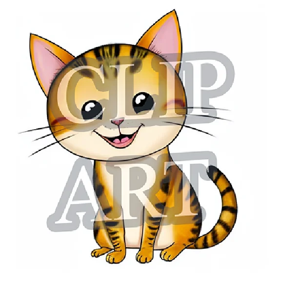 Clipart cats, kittens.