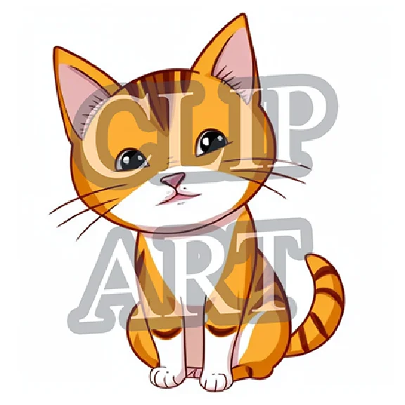 Clipart cats, kittens.