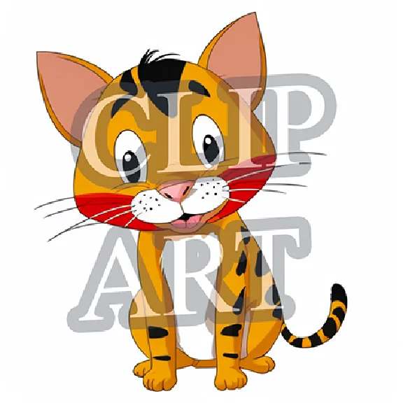 Clipart cats, kittens.