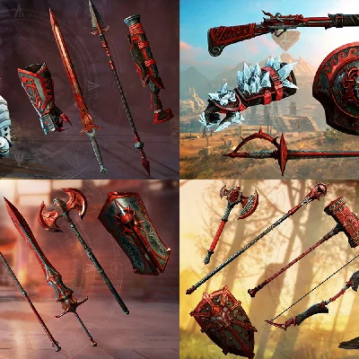 ✴️ 4 SET-SKINS  | NEW WORLD | TWITCH DROPS |