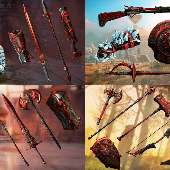 ✴️ 4 SET-SKINS  | NEW WORLD | TWITCH DROPS |