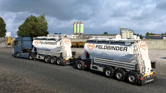 Euro Truck Simulator 2 - Feldbinder Trailer Pack ⚡️АВТО
