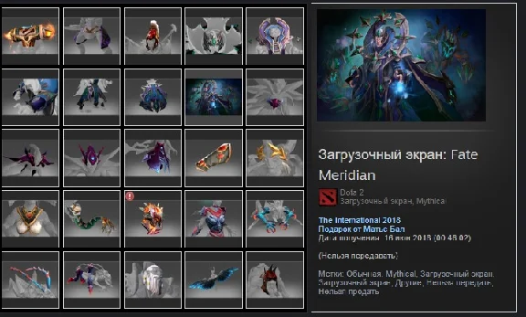 Dota 2 account with 18,892 hours played. a lot of thing
