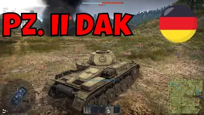 War Thunder промокод танк Panzer 2, Panzerkampfwagen II