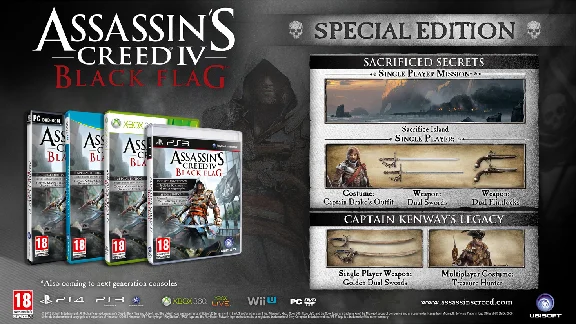 Assassin’s Creed IV Black Flag LIMITED EDITION UPLAY+🎁