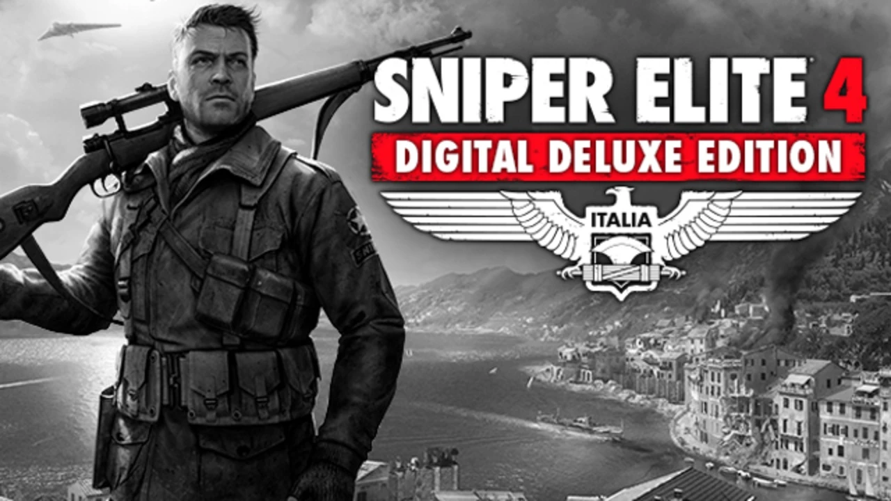 🔑Sniper Elite 4 Deluxe Edition. STEAM-key(Region free)