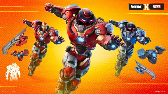 Fortnite-Iron Man Zero Outfit (Zero WarBundle)🌍