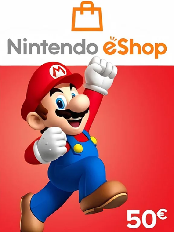 🔥Nintendo Gift Card 50€ EURO💳0%💎ГАРАНТИЯ🔥