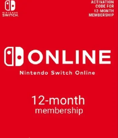 🔥Nintendo Switch Online Membership 12 месяцев США🔥