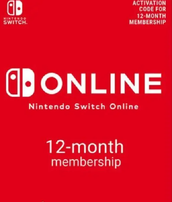🔥Nintendo Switch Online Membership 12 месяцев США🔥