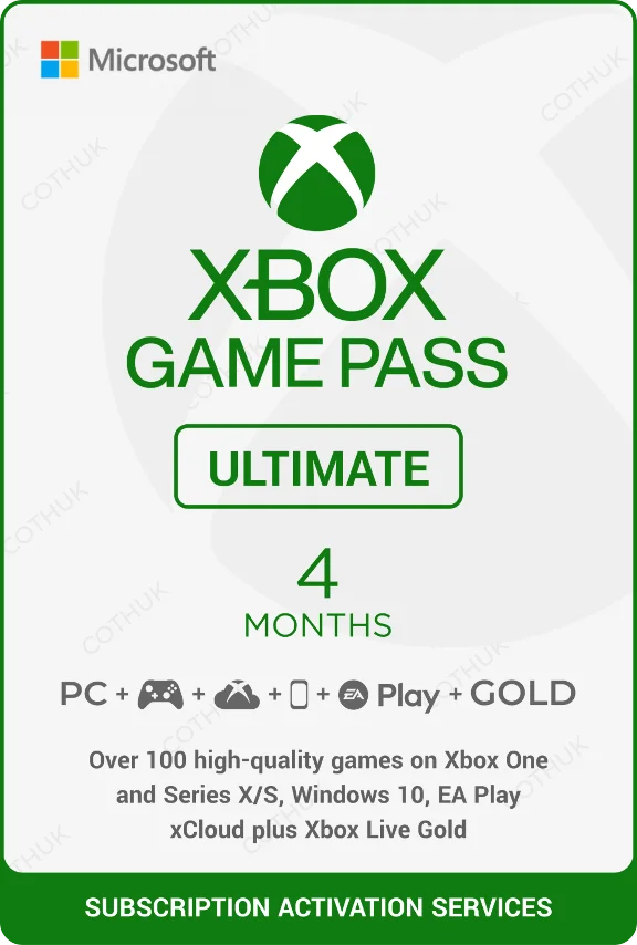 XBOX Game Pass Ultimate 2 месяцев для любой у