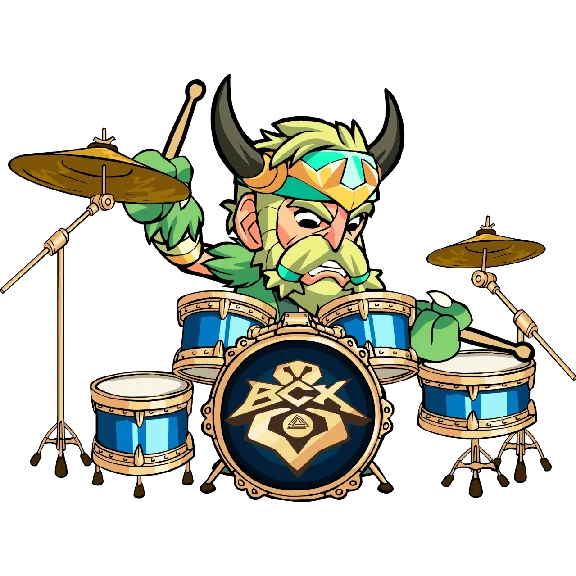Brawlhalla. Drum Solo Emote
