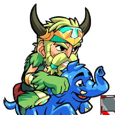 Brawlhalla. Mammoth Ride Emote