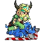 Brawlhalla. Mammoth Ride Emote