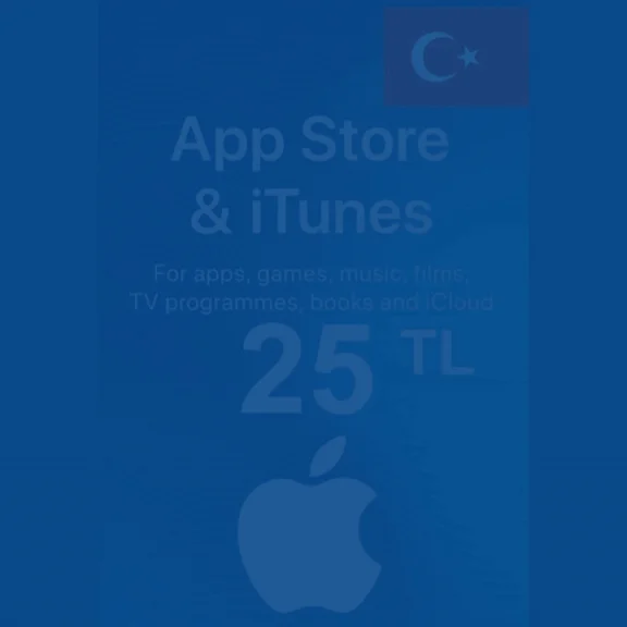 iTUNES GIFT CARD - 25 TL TURKEY LIRA TRY autoship