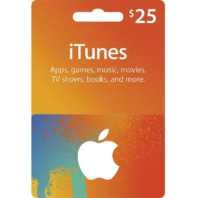 🔥iTunes Gift Card 25$ USD USA💳0%💎ГАРАНТИЯ🔥