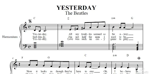 beatles yesterday