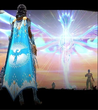 💠⭐️Guild Wars 2: Aurene Logo Cape⭐️💠
