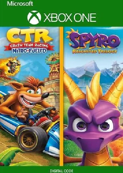 🔥 Crash Team Racing Nitro-Fueled + Spyro Game Bundle