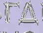 A set of Russian letters imitating steel