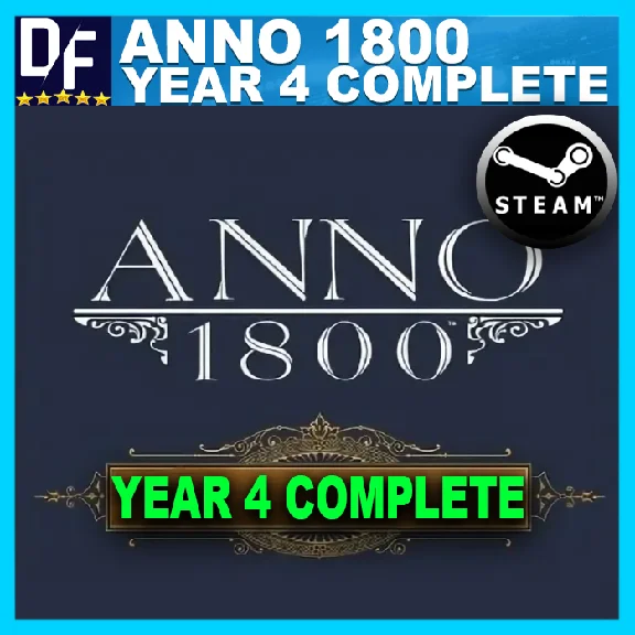 Anno 1800 Year 4 Complete Edition (STEAM) ACC (GLOBAL)