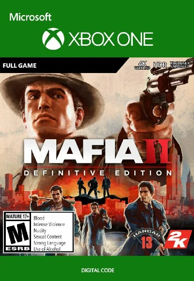 ✅❤️MAFIA II: DEFINITIVE EDITION❤️XBOX ONE|XS🔑KEY