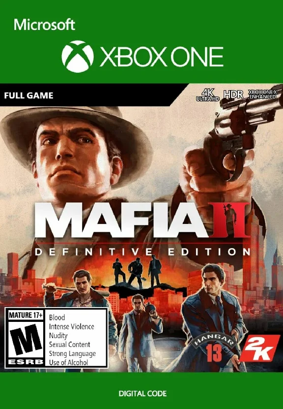 ✅❤️MAFIA II: DEFINITIVE EDITION❤️XBOX ONE|XS🔑KEY