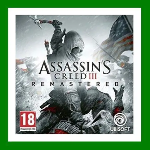 ✅Assassin&acute;s Creed III Remastered Edition✔️Steam⭐АКЦИЯ⭐0% Карты💳