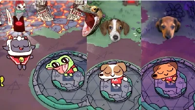 Cult of the Lamb Twitch Emote Follower Forms x3 DLC COD