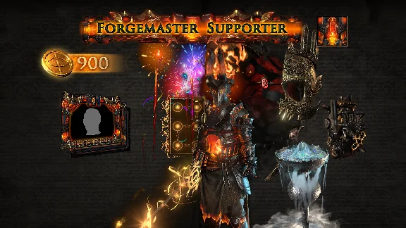 💎Path Of Exile Forgemaster Supporter Pack XBOX🎃