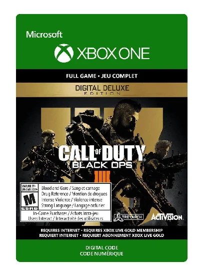 ✅❤️CALL OF DUTY: BLACK OPS 4 DIGITAL DELUXE❤️XBOX🔑KEY✅