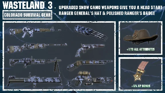 Wasteland 3 - Colorado Survival Gear DLC Steam CD KeY