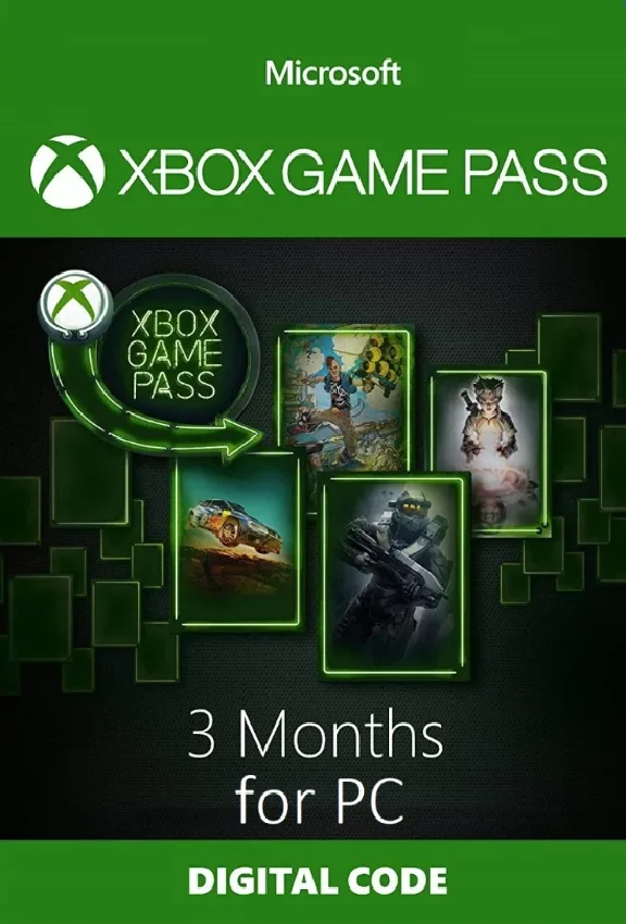 🔑 Xbox Game Pass PC 3 MONTHS Key Singapore