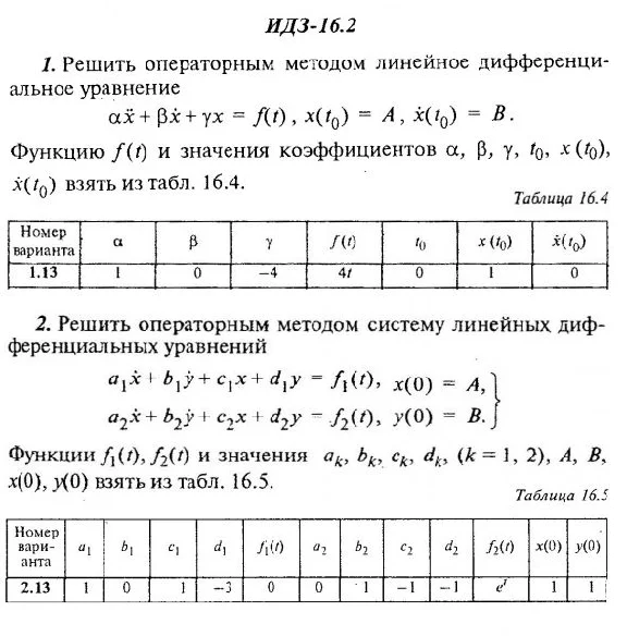 IDZ 16.2 - Option 13 - Ryabushko (collection No.4)